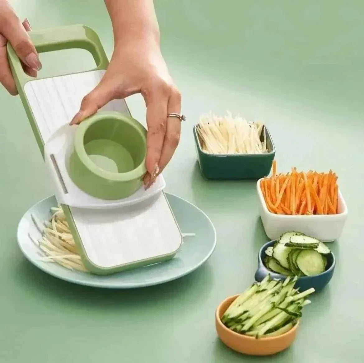 5 in 1 Vegetable Cutter Multifunctional Grater & Cutter